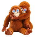 Peluche orang-outan interactive avec IA 40 cm